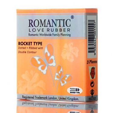 Condoms Romantic Rocket Type x3