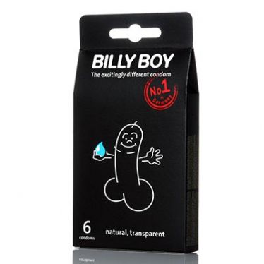 Billy Boy Condoms Natural & Transparent x4