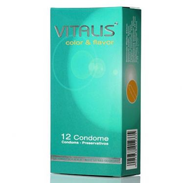 Vitalis Condoms Color & Flavor x12