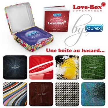 Durex Condom Love-Box Pleasure 1x3