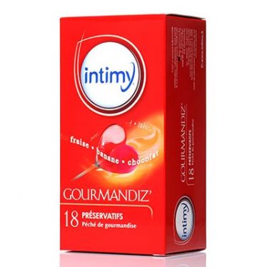 Intimy Condoms Gourmandiz x18